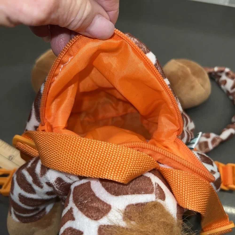 Giraffe Plush Backpack Safety Anti-lost Harness w leash Bag by Animal Planet NEW